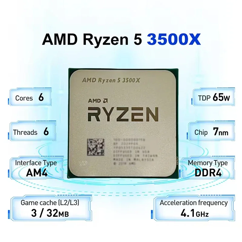 AMD Ryzen 5 3500X 3.6GHz 6 Cor - Esports Gaming Pc Build 评论和价格