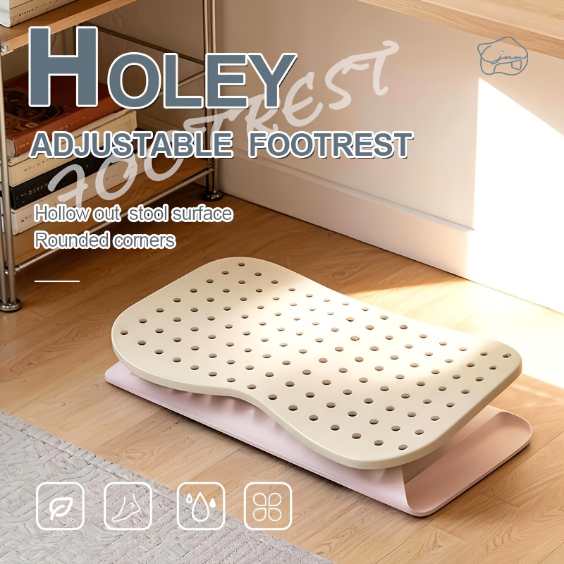 Portable Hole Studded Footrest - Footrest Under Desk 评论和价格